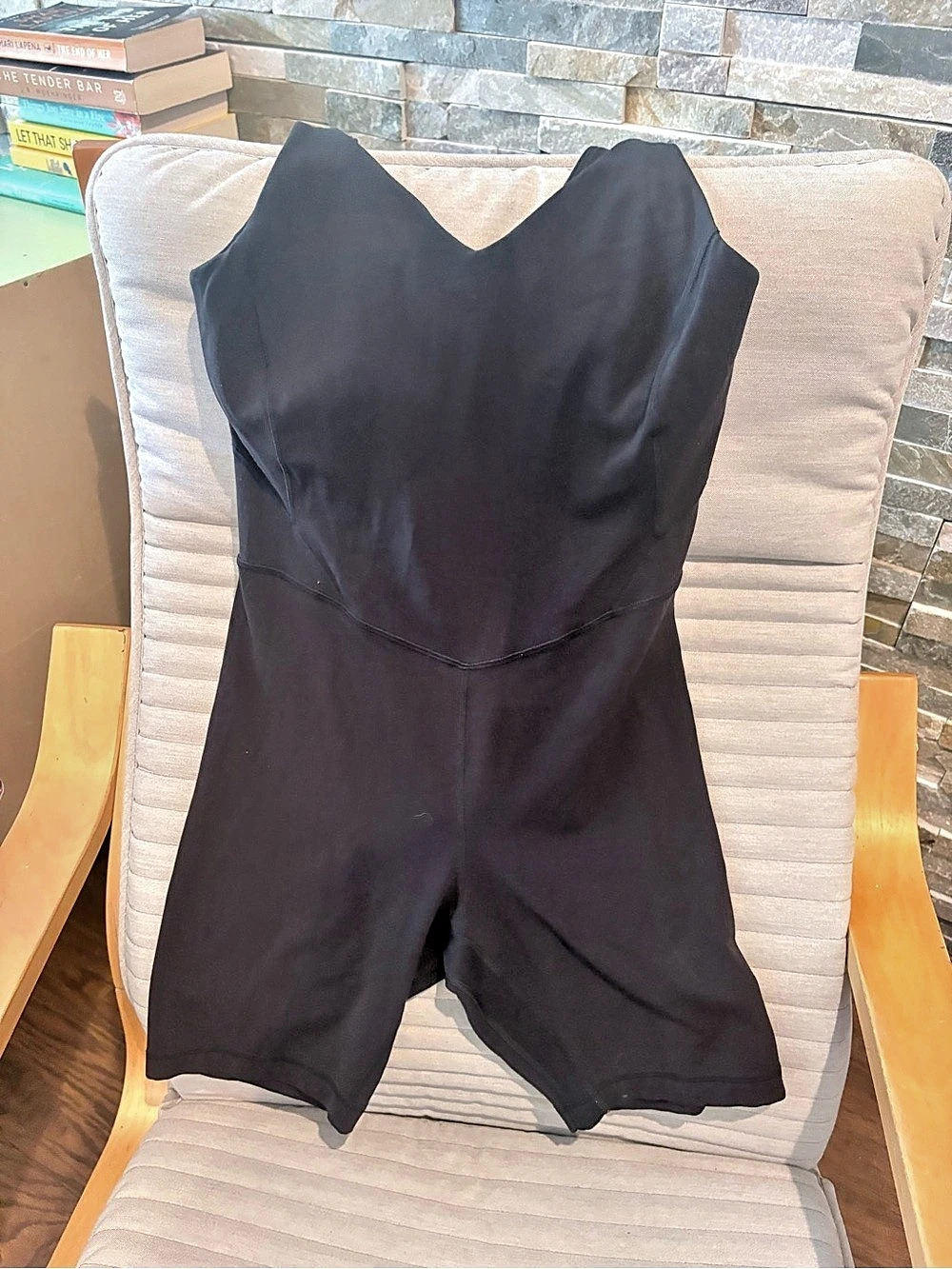 Black Align  Romper Like New